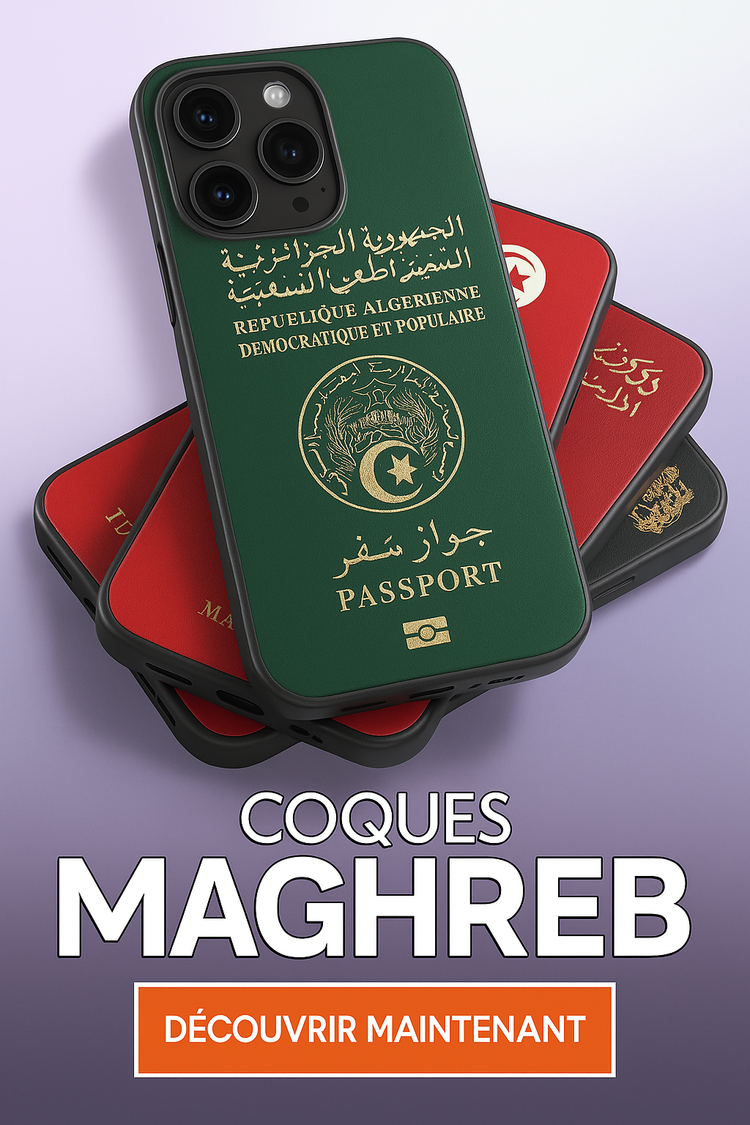 Coque Passeport - Maghreb